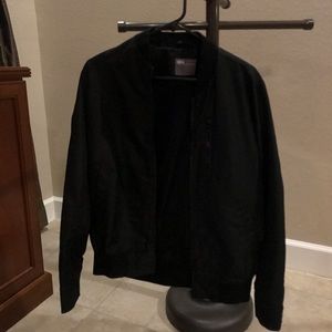 Black Bomber Jacket